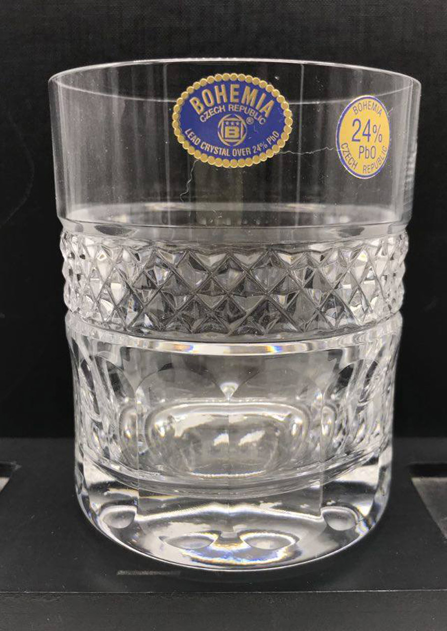 Verre à Whisky en Cristal Taillé