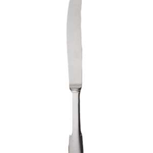 Couteau style Uni-Plat en métal argenté
