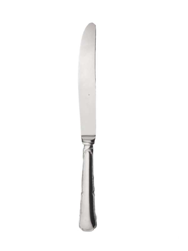Couteau style Contours 19 en métal argenté