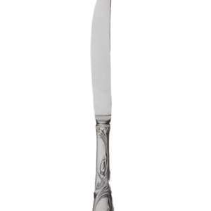 Couteau style Tulipe en métal argenté