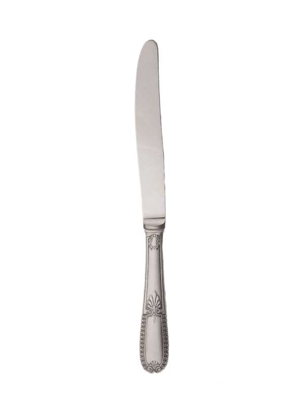 Couteau style Aiglon en métal argenté